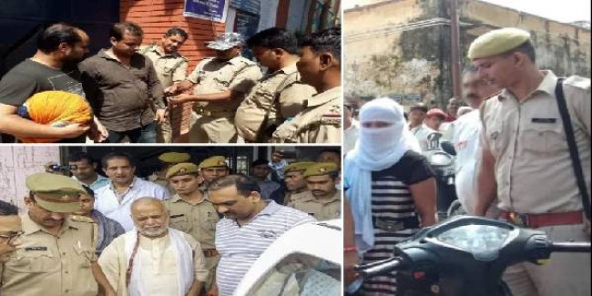 आवाज मिलान के लिए कड़ी सुरक्षा में लखनऊ लाए गए चिन्मयानंद समेत सभी आरोपी, आज ही होगी जांच