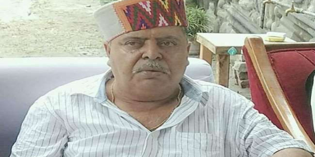 कांग्रेस नेता धर्मवीर धामी का निधन, दो दिन पहले पीजीआइ से लौटकर घर में मनाया था जन्मदिन