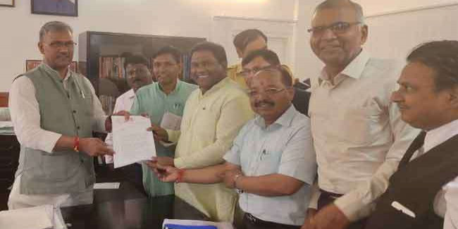 कैबिनेट फैसले पर भाजपा विधायक ने उठाए सवाल, सीएम को सौंपा ज्ञापन