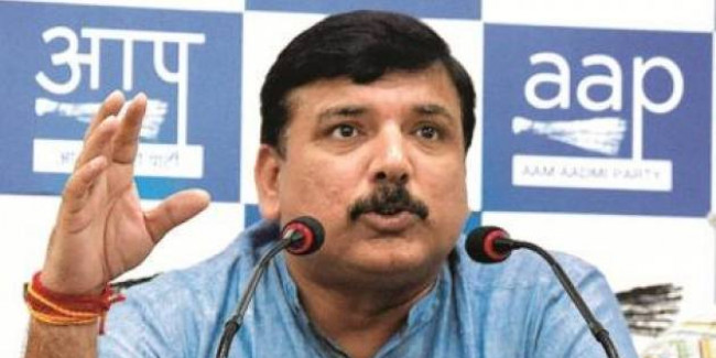 संजय सिंह बने आम आदमी पार्टी दिल्ली प्रभारी