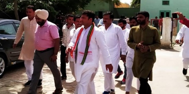 सियासी मैसेज देने डेरा सच्चा सौदा के इंसां दिवस में पहुंचे अशोक तंवर, धन-धन सतगुरु के लगाए नारे