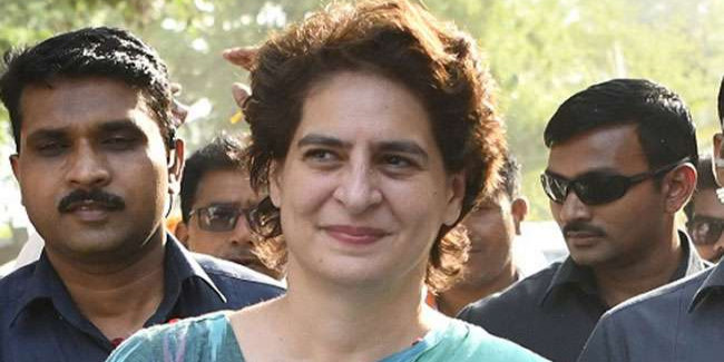 प्रियंका गांधी को कांग्रेस अध्यक्ष बनाने और राजस्थान से राज्यसभा में भेजने की मांग