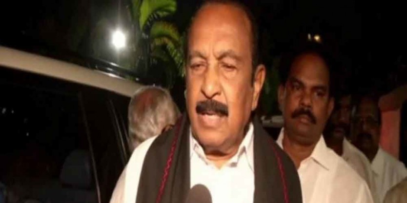 Tamil Nadu politician Vaiko sentenced to 1 year in jail for sedition