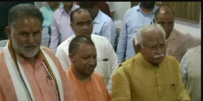 हरियाणा विधानसभा चुनाव: सीएम मनोहर लाल खट्टर ने करनाल से भरा नामांकन