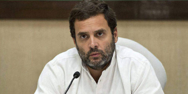 राहुल ने की कार्यकर्ताओं से मदद की अपील !