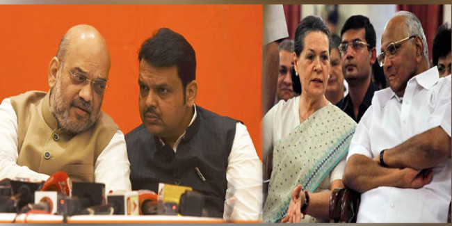 महाराष्ट्र का सियासी दंगल, आज शाह से मिलेंगे फडणवीस, बन सकता है नई सरकार का फॉर्मूला
