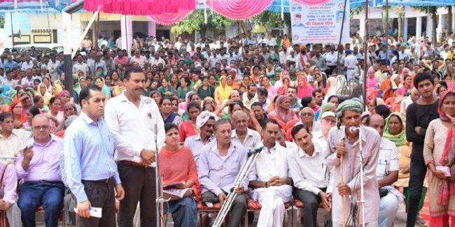 जनमंच में पहुंची 55 शिकायतें, 50 का मौके पर निपटारा