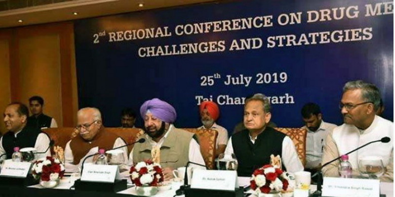 5 राज्यों के प्रमुख एक मंच पर, कैप्टन बोले-सीमा पार के नशे से निपटना एक राज्य के बस की बात नहीं