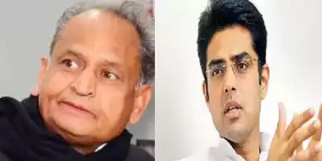 राजस्थान कांग्रेस में खींचतानः दो खेमे में बंटी पार्टी, एक दूसरे से कन्नी काट रहे गहलोत और पायलट