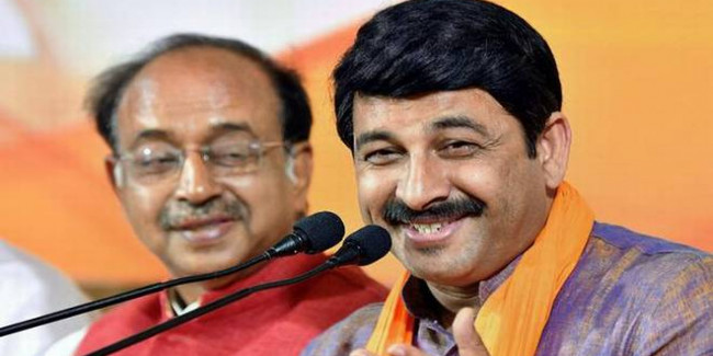 विजय गोयल से मिले मनोज तिवारी, बनाई रणनीति