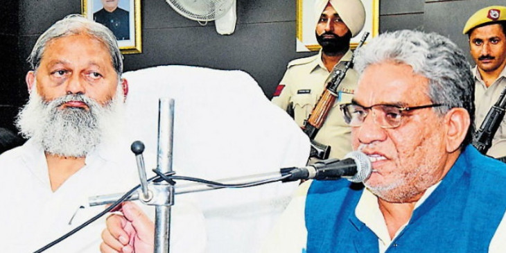 पंवार की विज से शिकायत, बोले- ड्रेन के दिए थे 10 लाख, न तो खर्च किए, न अधिकारी हिसाब-किताब दे रहे