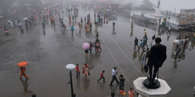 आज से दो दिन तक भारी बारिश की चेतावनी