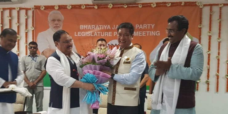 Pema Khandu Sworn-in as Arunachal Pradesh Chief Minister
