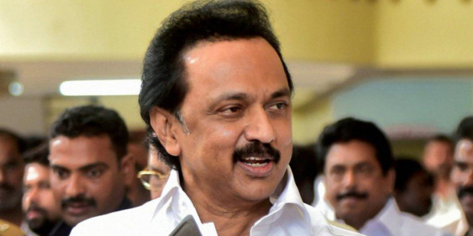 Stalin advised people to give their children Tamil names.