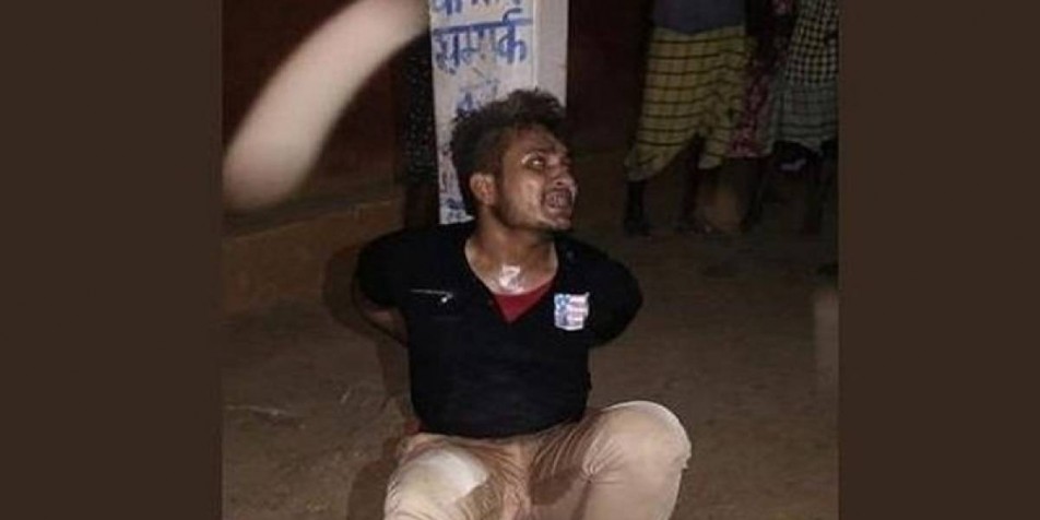 भीड़ ने चोरी के शक में खंभे से बांधकर पीटा था, जय श्रीराम के नारे भी लगवाए; युवक ने जेल में दम तोड़ा