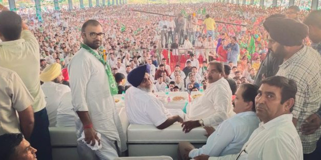 ऐलनाबाद हल्के में अभय चौटाला ने की रैली, रिकॉर्डतोड़ मतों से जीत का किया दावा