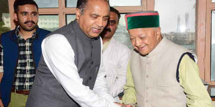 सीएम जयराम ने जाना वीरभद्र सिंह का हाल