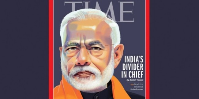 TIME के जिस कवर में लगी है PM मोदी की तस्वीर, उसमें राहुल और कांग्रेस को भी लगी है फटकार