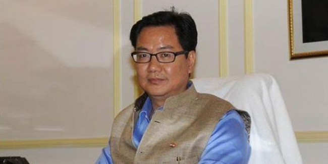 Rijiju thanks predecessor Rathore; vows to work with dedication