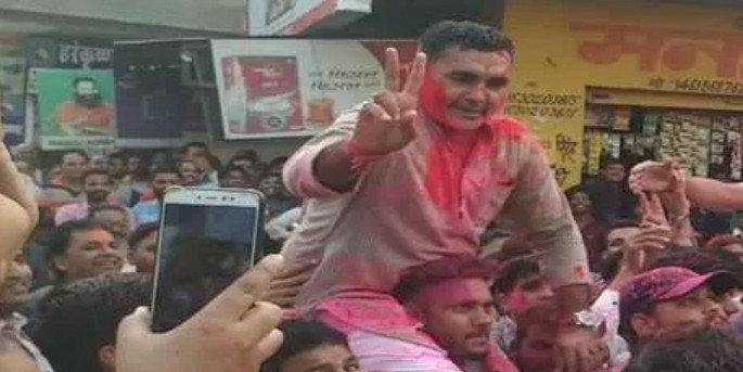 क्रॉस वोटिंग के बावजूद हनुमानगढ़ नगर परिषद के उपसभापति बने कांग्रेस के अनिल खीचड़