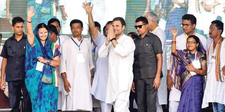 Rahul Gandhi promises jobs and welfare of farmers in Odisha
