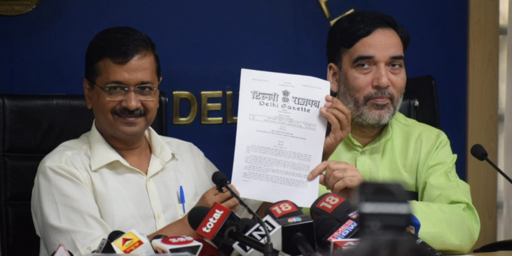 केजरीवाल सरकार का दिल्ली के मजदूरों को बड़ा तोहफा, बढ़ाया न्यूनतम वेतन, 50 लाख कर्मचारियों को होगा फायदा