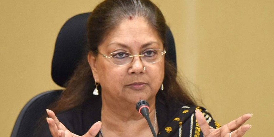 Barmer Pandal accident is due to government negligence: Vasundhara Raje