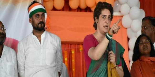 PM मोदी से प्रियंका गांधी की अपील- आरोपी विधायक को शह देना बंद करें