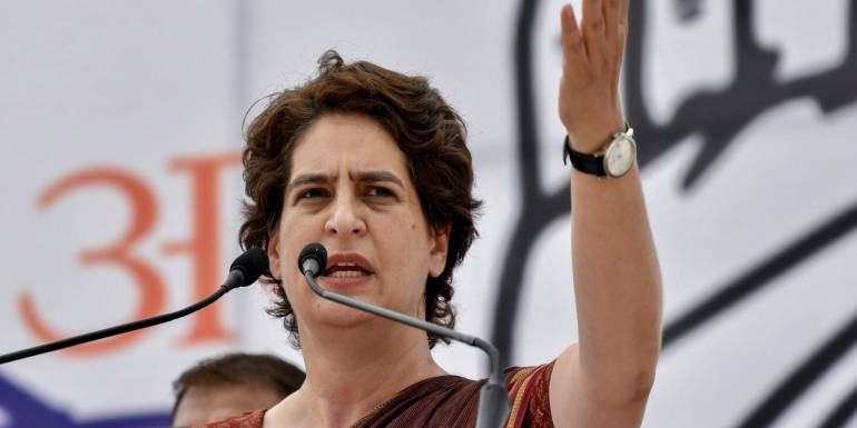 किसान की मौत पर प्रियंका गांधी का हमला, कहा-घटना निंदनीय, परिवार को मिले मुआवजा