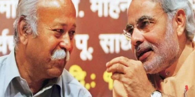 संघ प्रमुख मोहन भागवत से आज मुलाकात कर सकते हैं पीएम मोदी