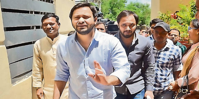 बिहार को मिले 10 हजार करोड़ का पैकेज : तेजस्वी यादव