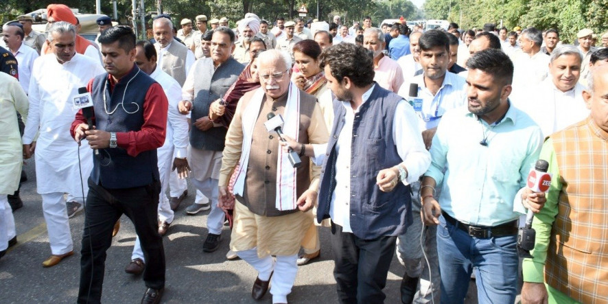Stubble Burning In Haryana "Much Lower" Than Punjab, Says ML Khattar