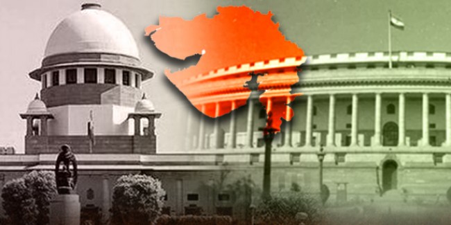 गुजरात की राज्यसभा सीटों पर एक साथ होंगे चुनाव? सुप्रीम कोर्ट ने EC से मांगा जवाब