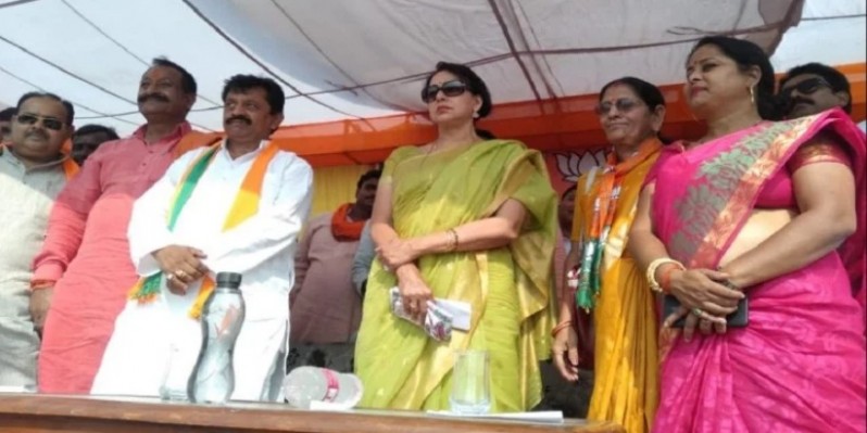 मोदी के 56 इंच सीने के आगे पाकिस्तान ने टेक दिए घुटने, देश में चल रही उनकी लहरः हेमा मालिनी