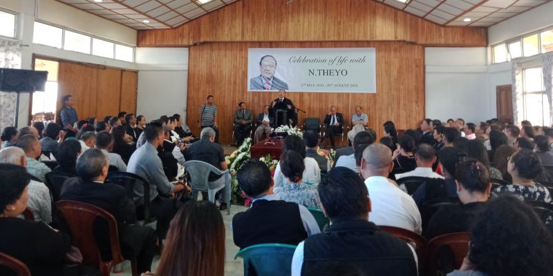 Solemn send-off for N Theyo in Kohima