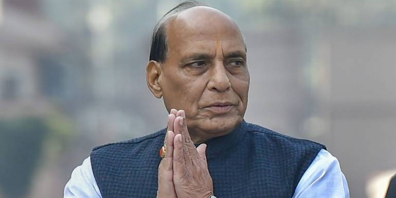 लखनऊ में गृहमंत्री राजनाथ सिंह ने दाखिल किया नामांकन, बोले- पूरे देश में मोदी-मोदी की गूंज