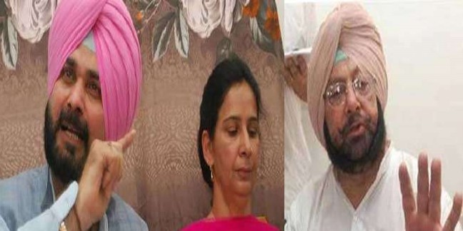 पत्नी की बात पर नवजोत सिद्धू फिर अमरिंदर सिंह से टकराए, कैप्टन ने दिया ऐसा जवाब