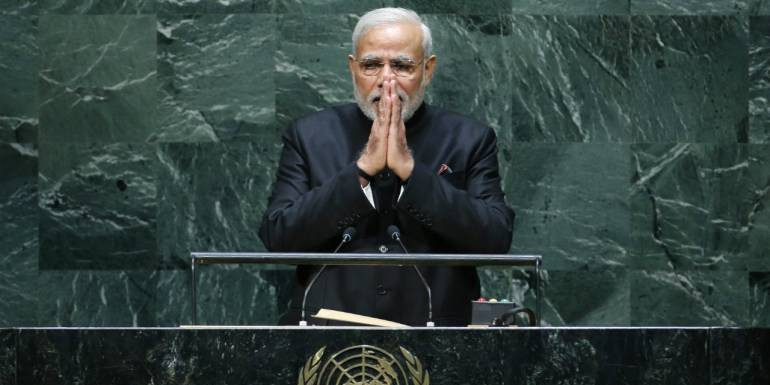 संयुक्त राष्ट्र महासभा में पीएम मोदी का भाषण आज
