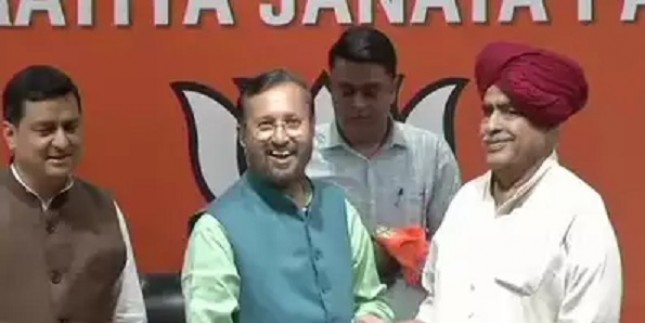 लोकसभा चुनाव: गुर्जर नेता किरोड़ी सिंह बैंसला और उनके बेटे विजय बैंसला बीजेपी में शामिल