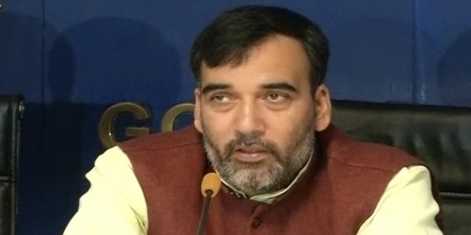AAP के मंत्री गोपाल राय पर आचार संहिता के उल्लंघन का केस दर्ज, बिना इजाजत बांट रहे थे पर्चे