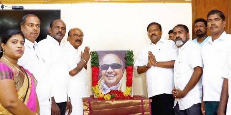Karate Thiagarajan’s act ruffles feathers in party