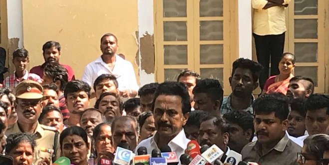 EC functioning like ally of govt.: Stalin