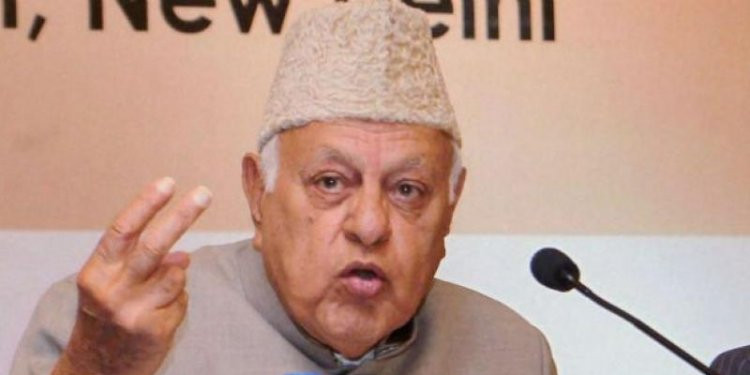 फारुक अब्दुल्ला बोले, 'यह खुशी की बात कि पीएम मोदी भी चाहते हैं कश्मीर मुद्दे का हल'