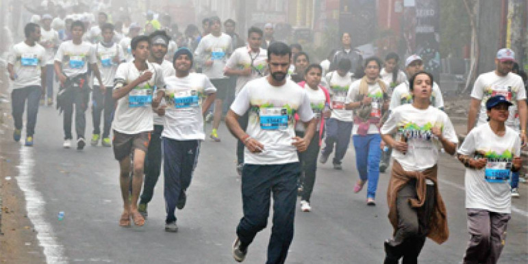 करगिल शहीदों की याद में रन फॉर विक्ट्री, सुबह-सुबह भागी दिल्ली