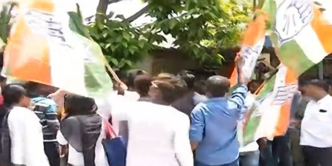 Cong demonstrates across Odisha over crime against women