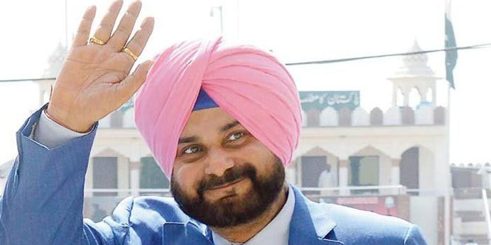 Sidhu launches another project, still not talking