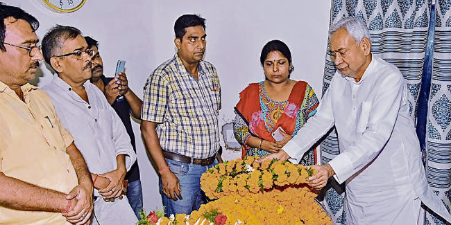 पूर्व मंत्री तुलसी दास मेहता का निधन, मुख्यमंत्री नीतीश कुमार ने जताया शोक