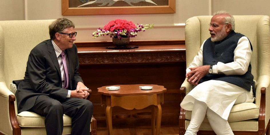 स्वच्छ भारत अभियान के लिए नरेंद्र मोदी को ‘ग्लोबल गोलकीपर’ पुरस्कार