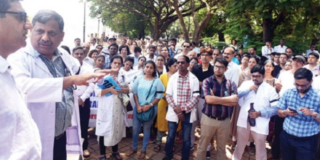 Goa doctors support all-India strike