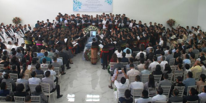 Rev. Longchari laid to rest in Kohima